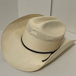 Western Express Straw Cowboy/Cowgirl Hat - 7 3/4